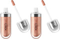 3D Hydra Lip Gloss - Hydrating Formula for Plump 3D Shine, Non-Sticky with Wand Applicator, Long-Lasting Comfort, Professional Lip Care (Pack of 2)