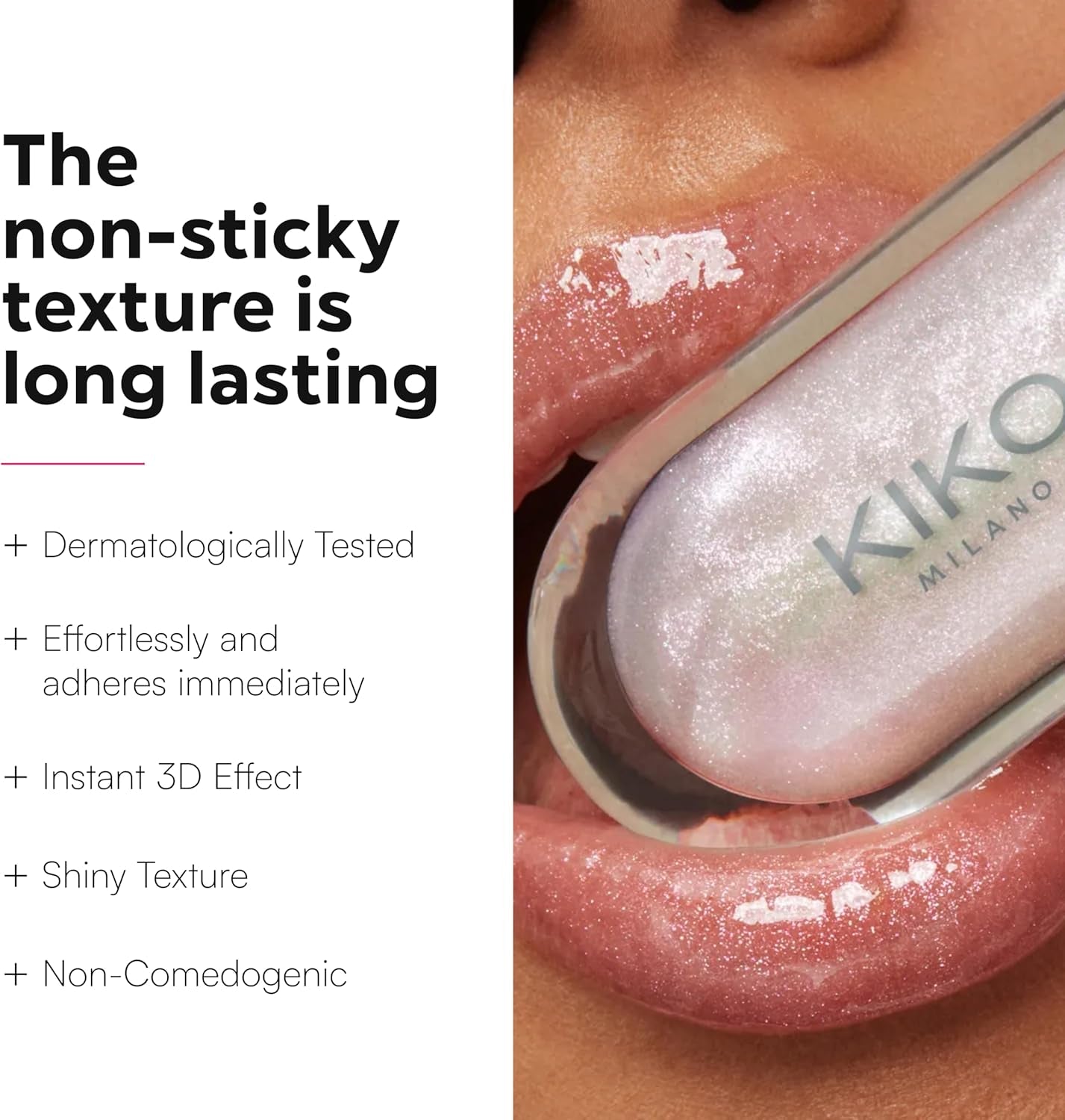 3D Hydra Lip Gloss - Hydrating Formula for Plump 3D Shine, Non-Sticky with Wand Applicator, Long-Lasting Comfort, Professional Lip Care (Pack of 2)